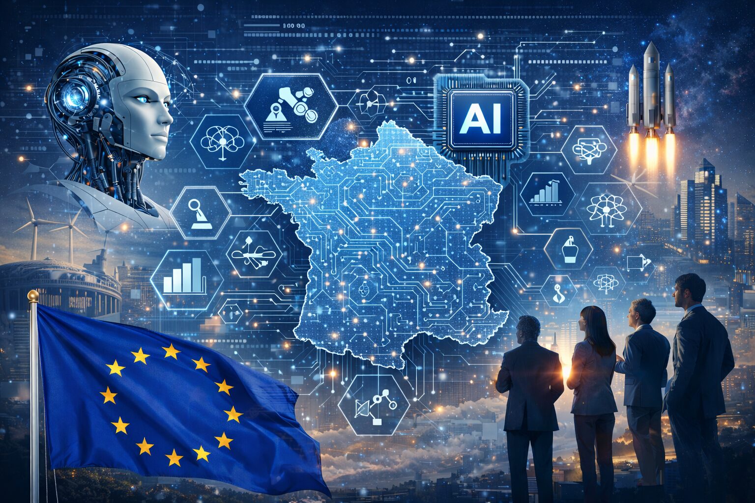 Europe, artificial intelligence, AI, robot, innovation, technology, technological sovereignty, regulation, startups, future